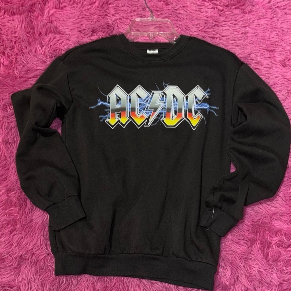 AC/DC Crewneck Sweatshirt Boys Size XL